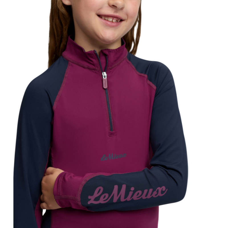 LeMieux - Baselayer manches longues enfant Mini blackberry