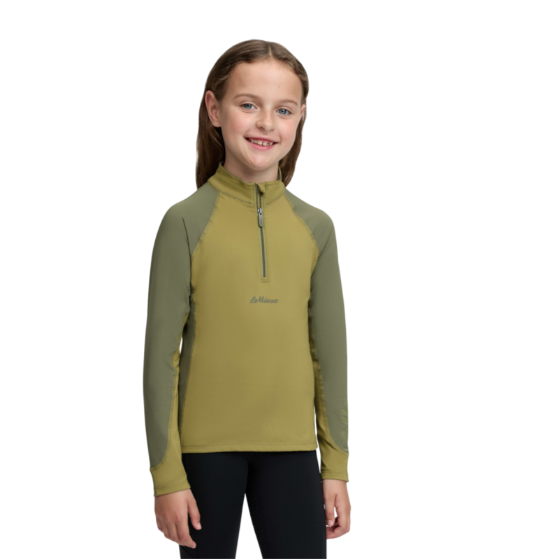 LeMieux - Baselayer manches longues enfant Mini gooseberry/ willow