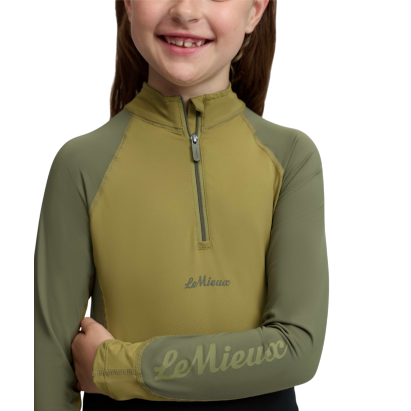LeMieux - Baselayer manches longues enfant Mini gooseberry/ willow