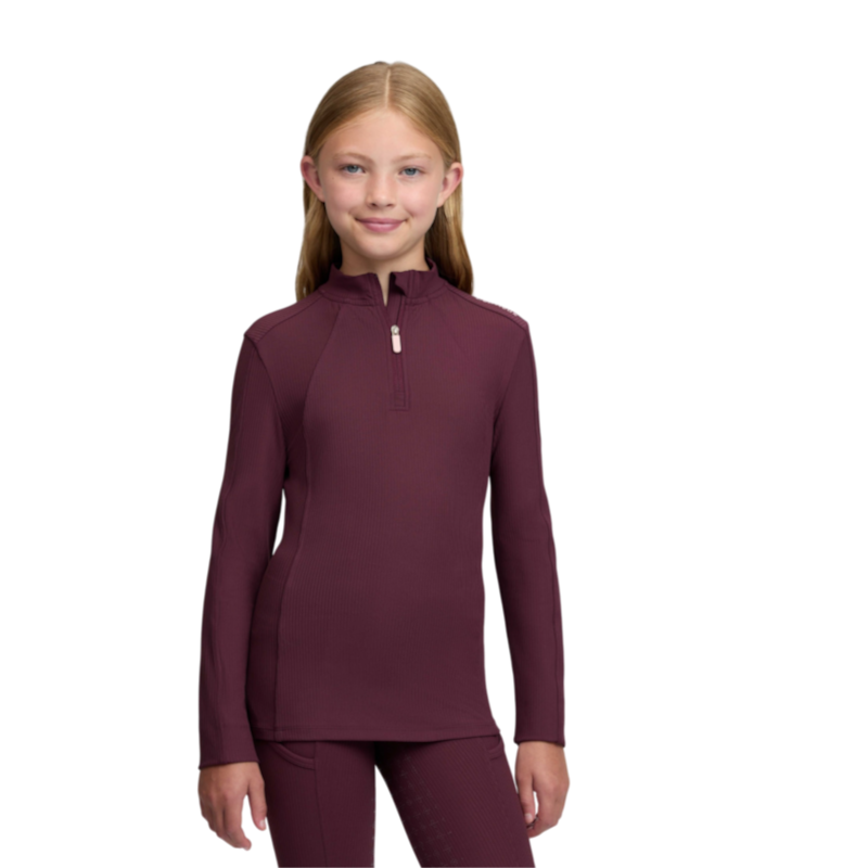 LeMieux - Baselayer manches longues enfant Raye bramble