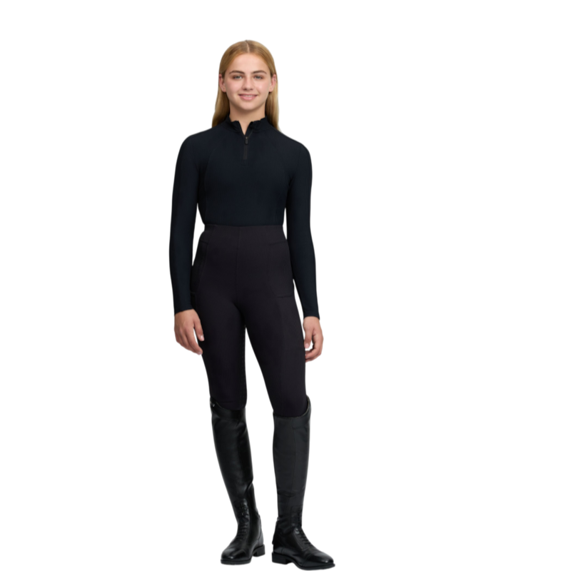LeMieux - Baselayer manches longues enfant Raye noir