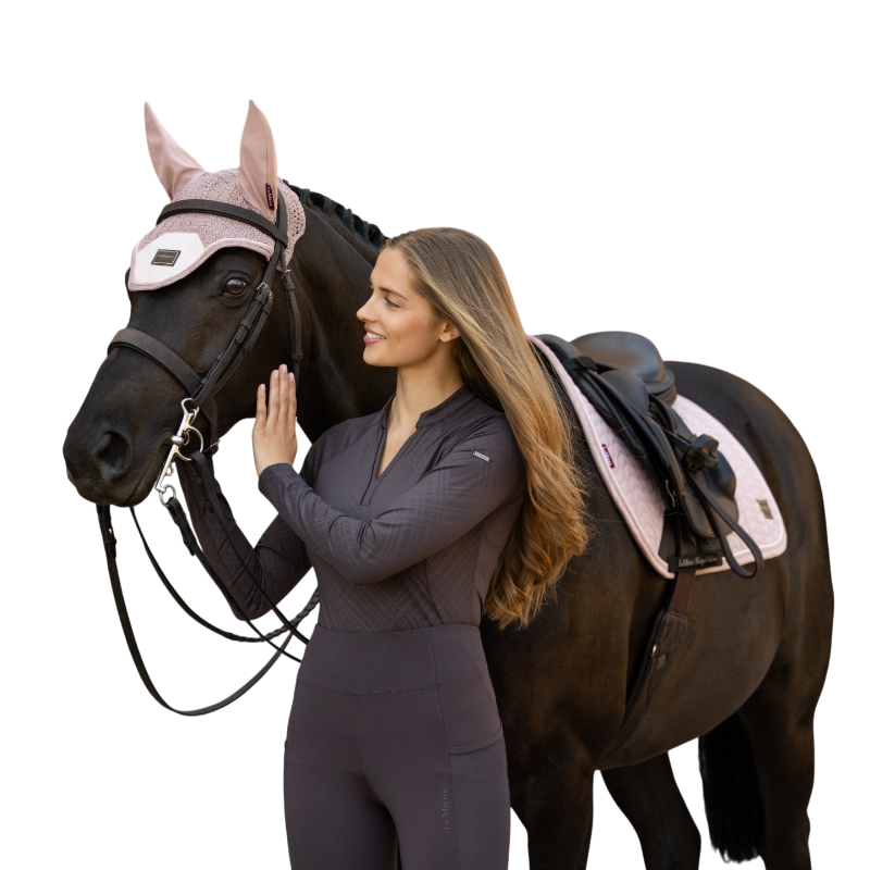 LeMieux - Baselayer manches longues femme Heritage Check cocoa