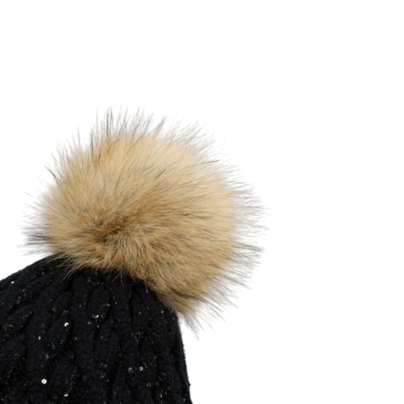 LeMieux - Bonnet femme Bernie Sequin noir