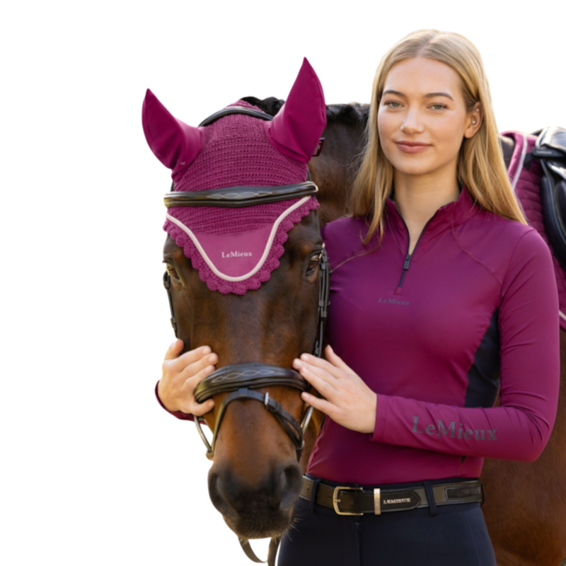 LeMieux - Bonnet pour chevaux Classic blackberry