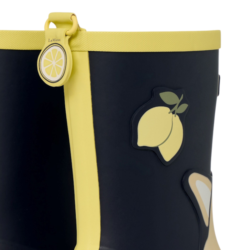 LeMieux - Bottes de pluie Splash citron/ noir