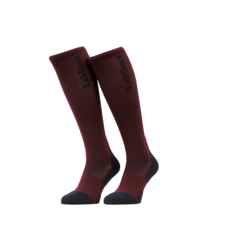 LeMieux - Chaussettes d'équitation Performance bramble