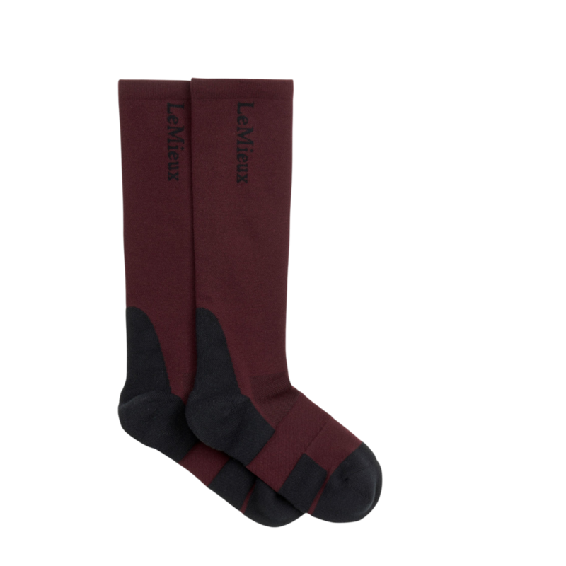 LeMieux - Chaussettes d'équitation Performance bramble