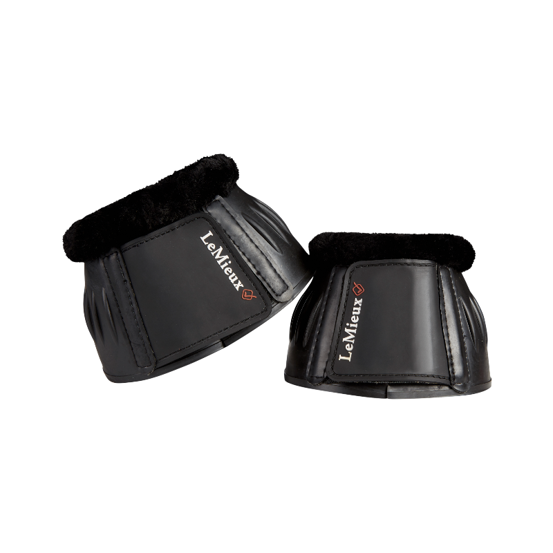 Lemieux - Cloches en caoutchouc et polaire Rubber Fleece noir
