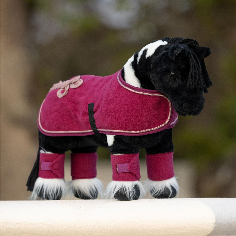 LeMieux - Couverture pour peluche Toy Pony blackberry