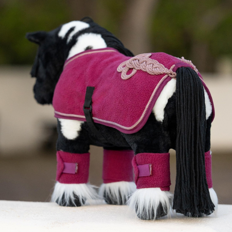 LeMieux - Couverture pour peluche Toy Pony blackberry