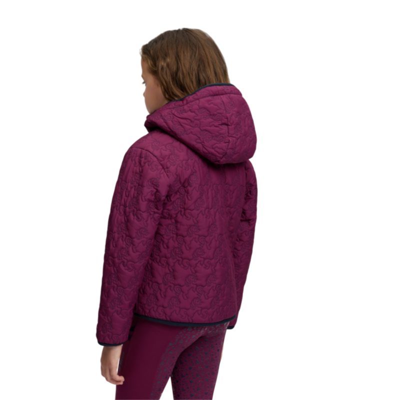 LeMieux - Doudoune matelassée enfant Mini Lola blackberry
