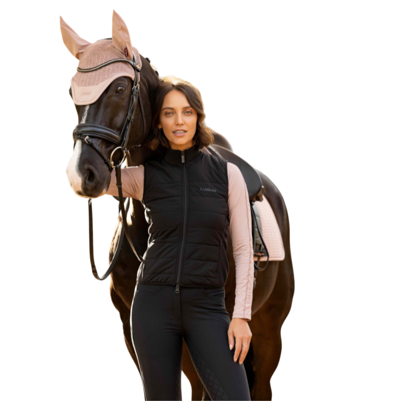 LeMieux - Gilet léger sans manches femme Lily noir