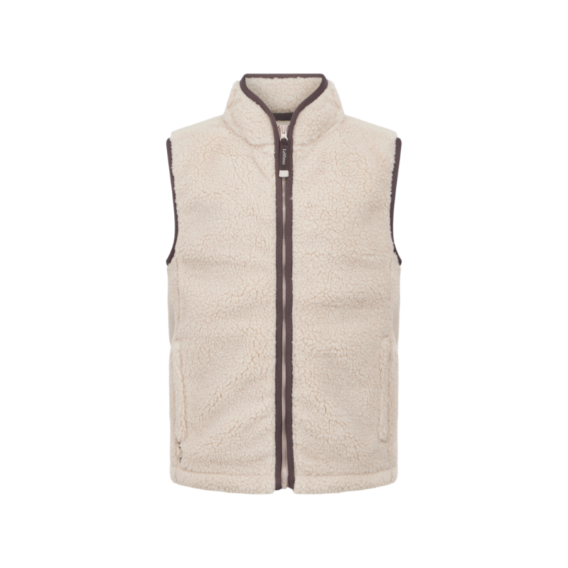 LeMieux - Gilet polaire enfant Trinity Teddy almond