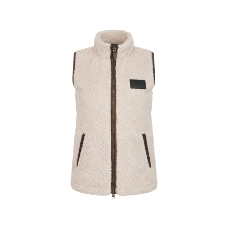 LeMieux - Gilet polaire sans manches femme Heritage Borg stone