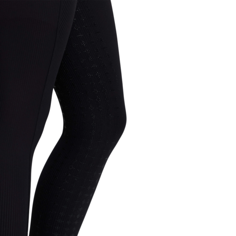 LeMieux - Legging d’équitation enfant Pull-on Ribbed Orla noir