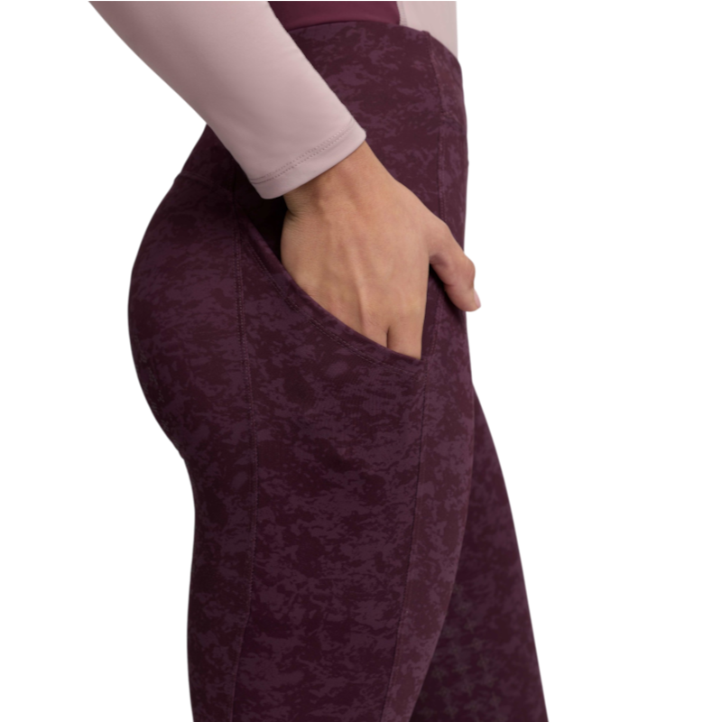 LeMieux - Legging d'équitation fille Pull-on Orla Young Rider printed bramble
