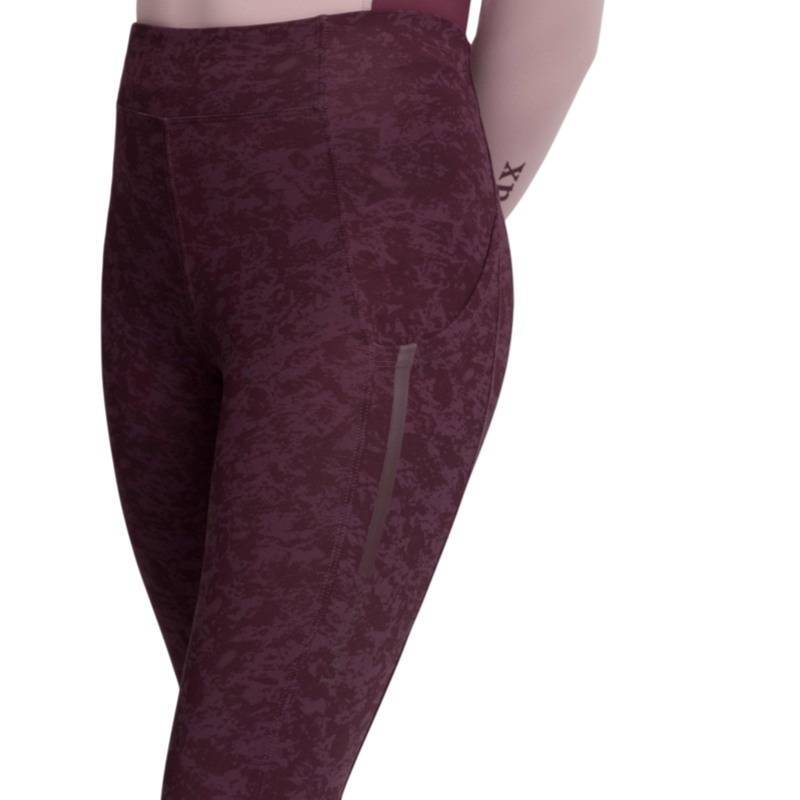LeMieux - Legging d'équitation fille Pull-on Orla Young Rider printed bramble