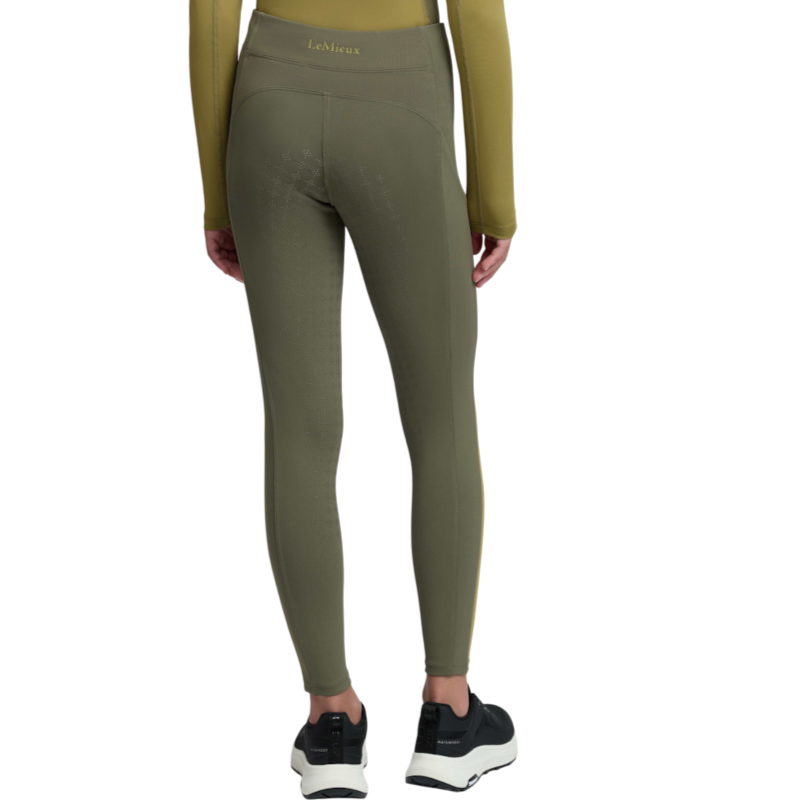 LeMieux - Legging d'équitation fille Pull-on Orla Young Rider willow green