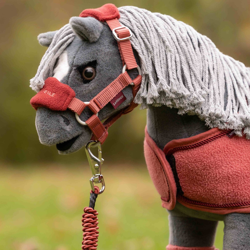 LeMieux - Licol et longe Vogue pour peluche Toy Pony spiced earth