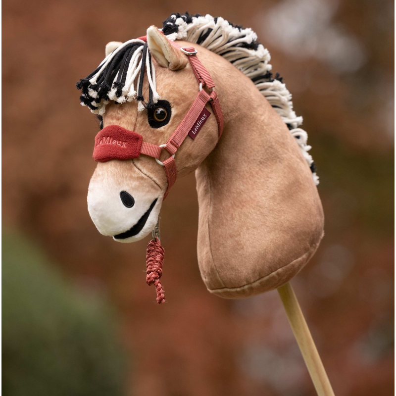 LeMieux - Longe et licol Vogue pour Hobby Horse spiced earth