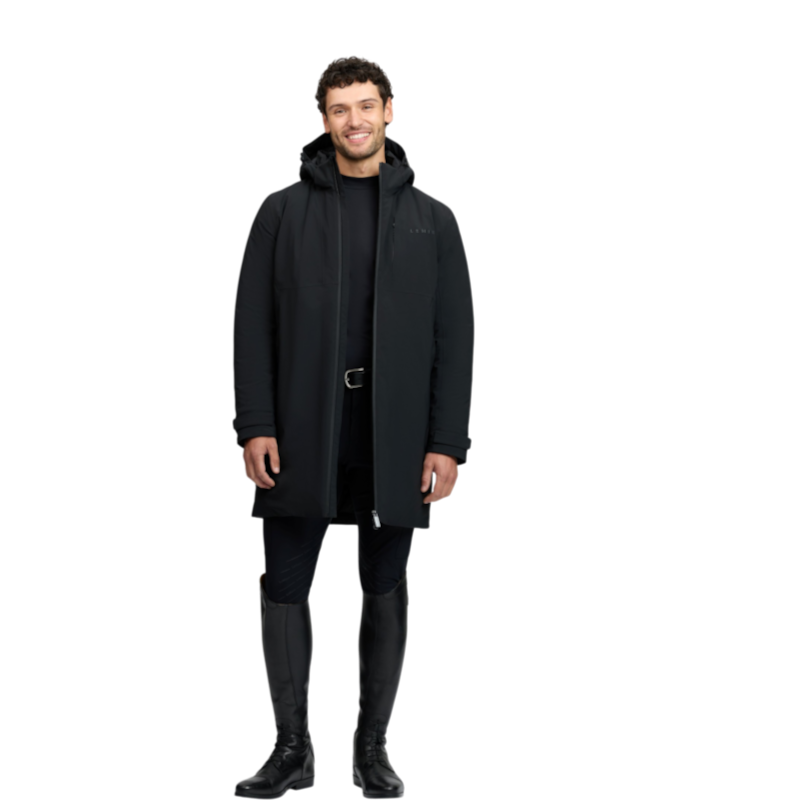 LeMieux - Manteau d'entraînement imperméable homme noir