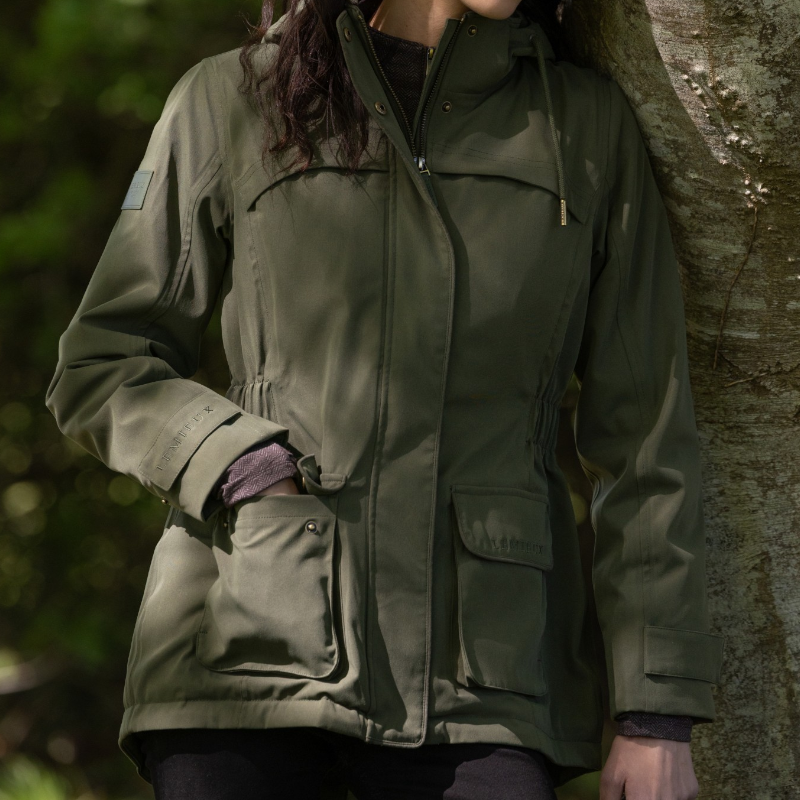 LeMieux - Manteau imperméable femme Heritage Beatrice olive