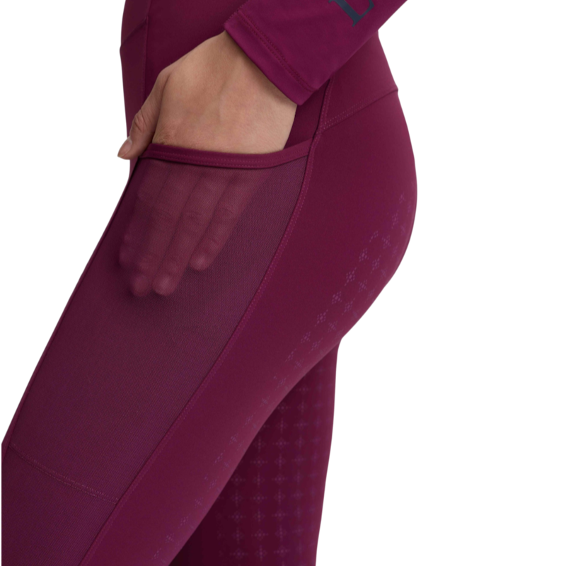 LeMieux - Pantalon d’équitation Pull-On femme Naomi blackberry