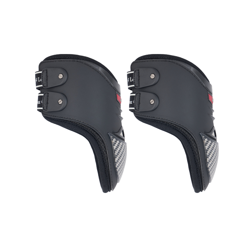 Lemieux - Protège-boulets Exo-Flex Fetlock noir/ argent