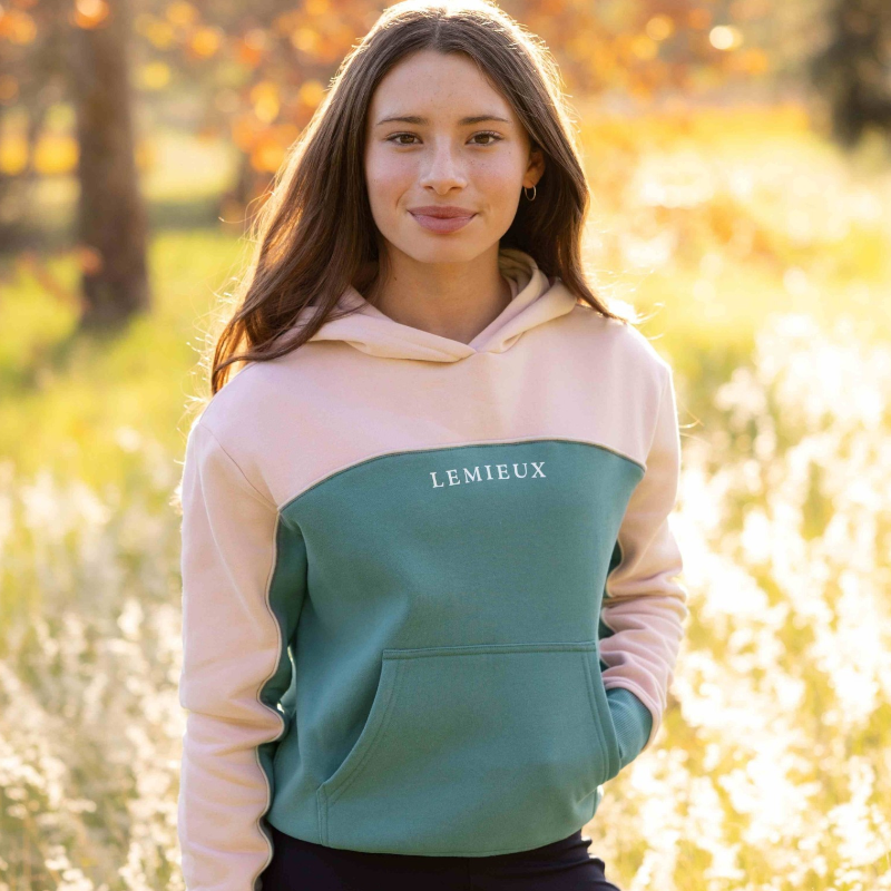 LeMieux - Sweat à capuche enfant Sadie aloe