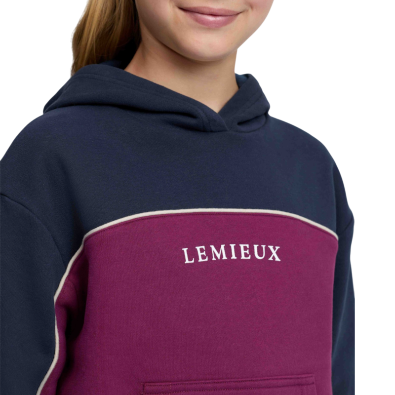 LeMieux - Sweat à capuche enfant Sadie blackberry