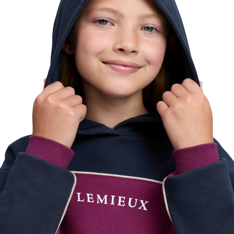 LeMieux - Sweat à capuche enfant Sadie blackberry