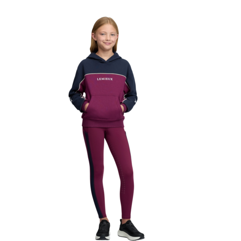 LeMieux - Sweat à capuche enfant Sadie blackberry