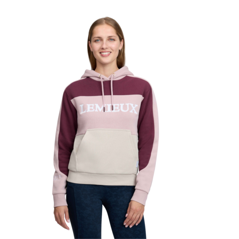 LeMieux - Sweat à capuche femme Kadie Colour Block wild rose