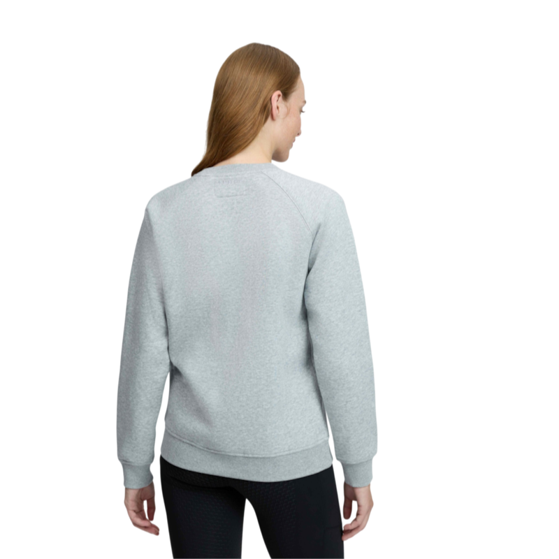LeMieux - Sweat col rond femme Vida Varsity grey marl