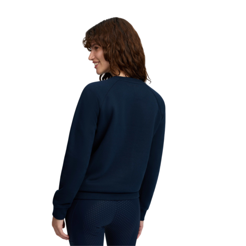 LeMieux - Sweat col rond femme Vida Varsity marine