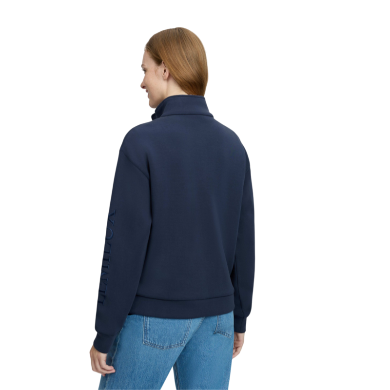 LeMieux - Sweat col zippé femme Scarlet marine