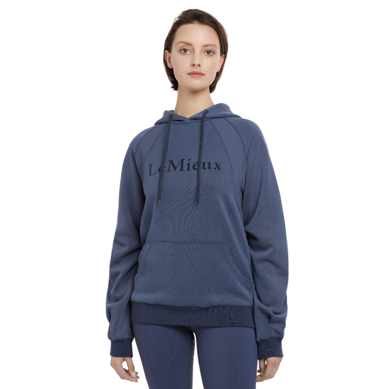 Lemieux - Sweat manches longues à capuche femme Nadine dusk blue
