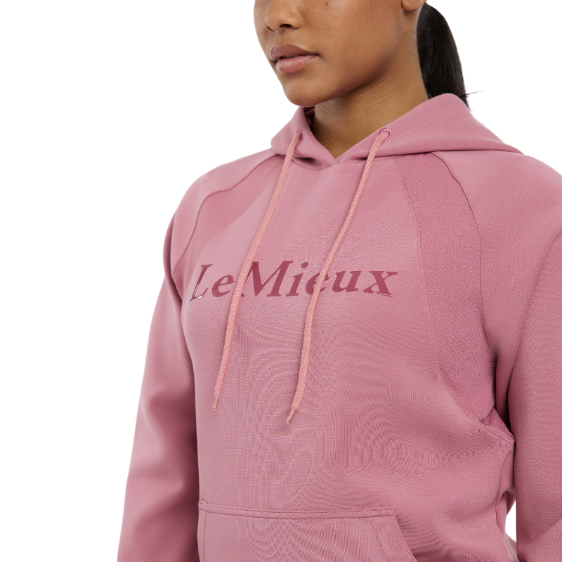 Lemieux - Sweat manches longues à capuche femme Nadine peony