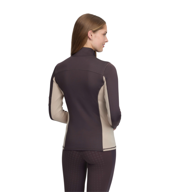 LeMieux - T-shirt technique manches longues femme Matilda cocoa