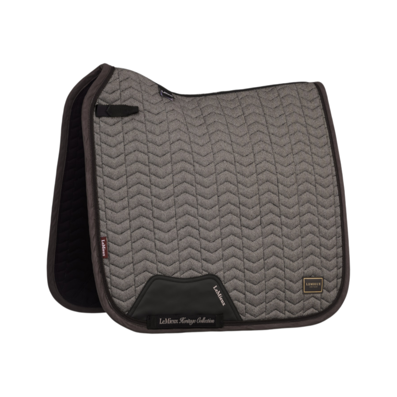 LeMieux - Tapis de dressage Heritage Herringbone cocoa