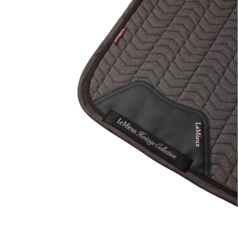 LeMieux - Tapis de dressage Heritage Herringbone cocoa