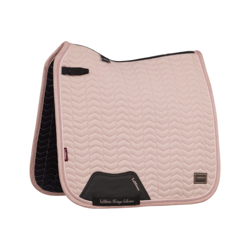 LeMieux - Tapis de dressage Heritage Herringbone wild rose