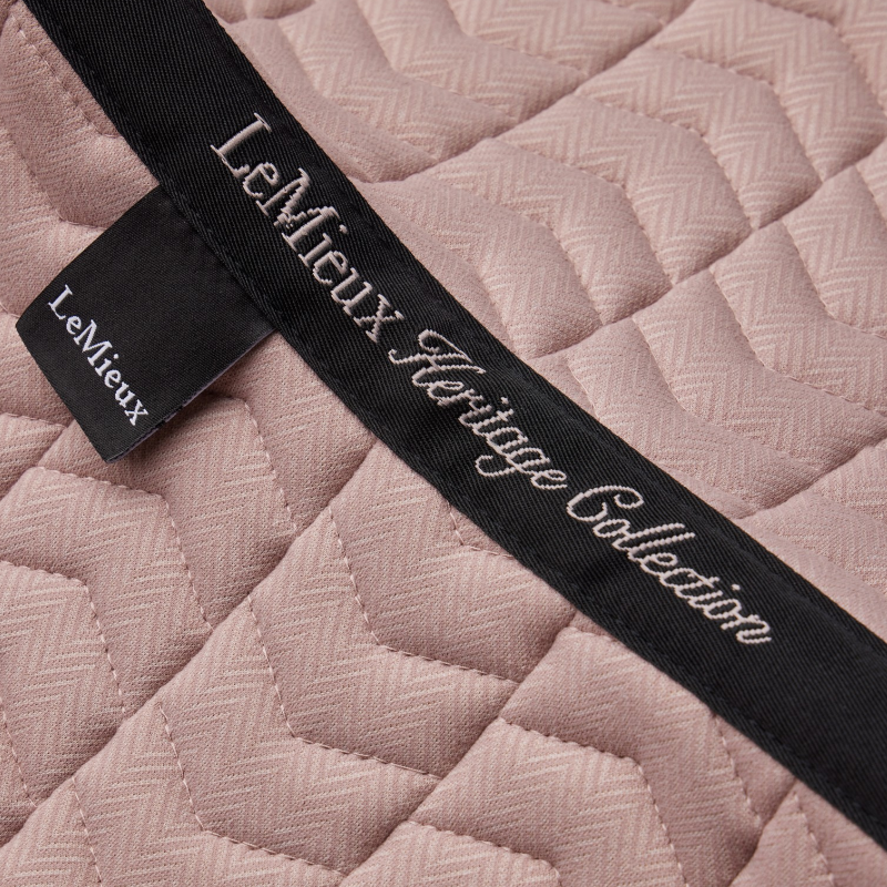 LeMieux - Tapis de dressage Heritage Herringbone wild rose