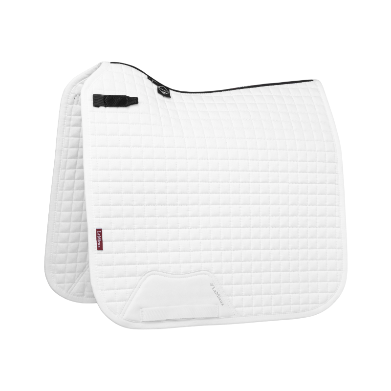 Lemieux - Tapis de dressage Square Coton blanc