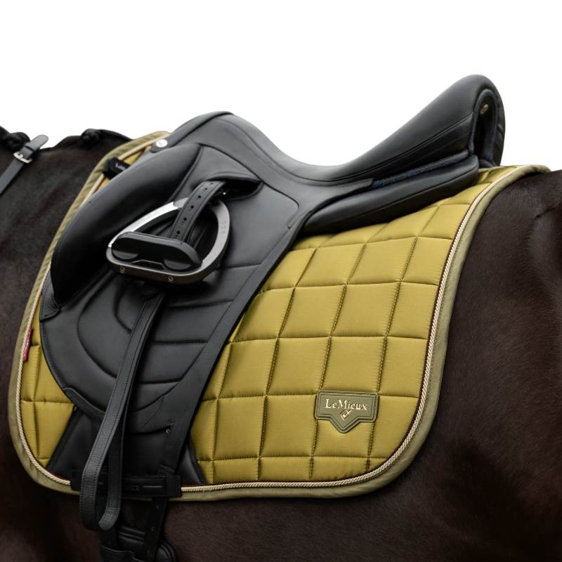 LeMieux - Tapis de dressage Square Loire Classic gooseberry
