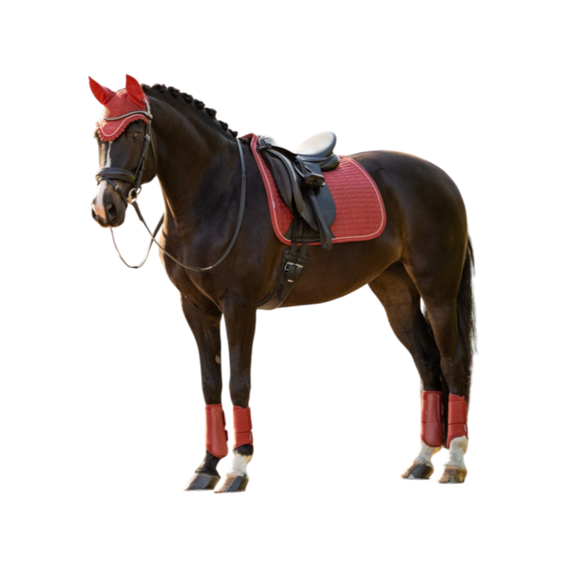 LeMieux - Tapis de dressage Suede Square russet