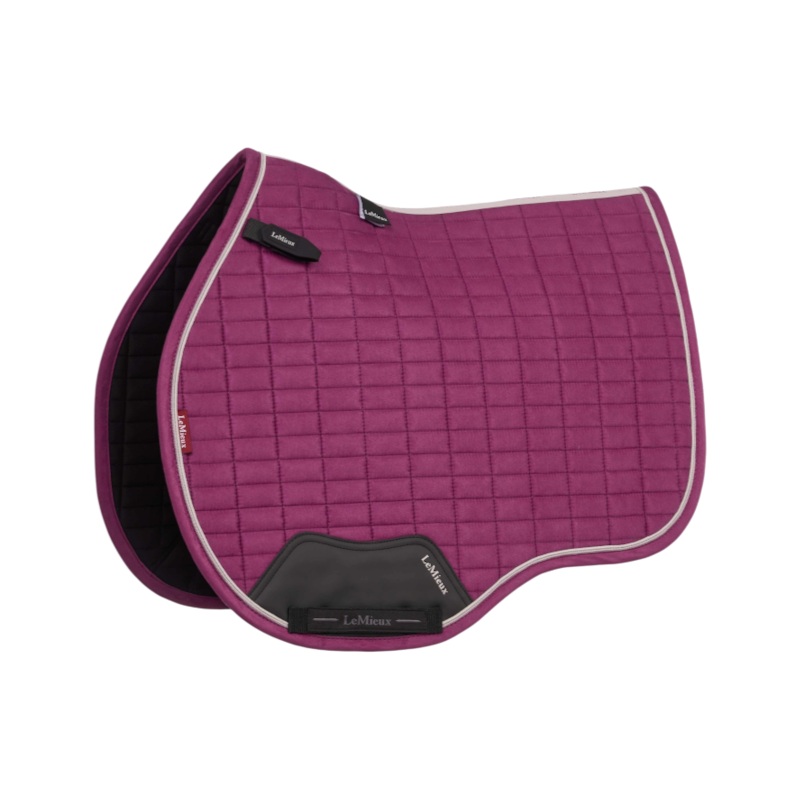 LeMieux - Tapis de selle GP Suede Square blackberry