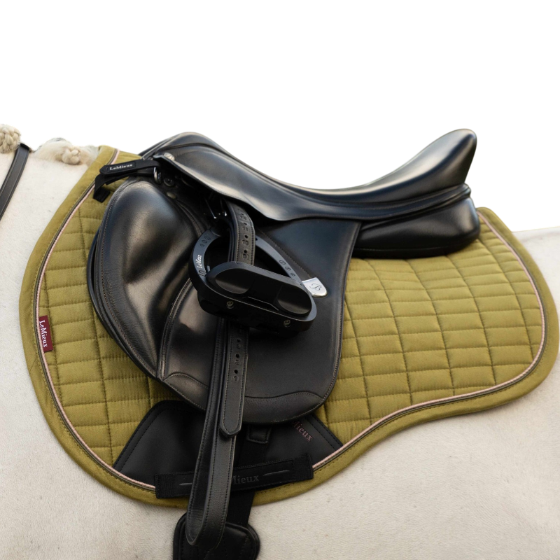 LeMieux - Tapis de selle GP Suede Square gooseberry