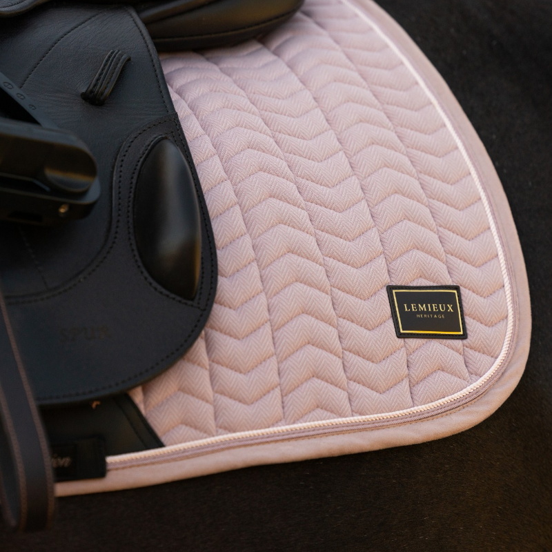LeMieux - Tapis de selle Heritage Herringbone wild rose