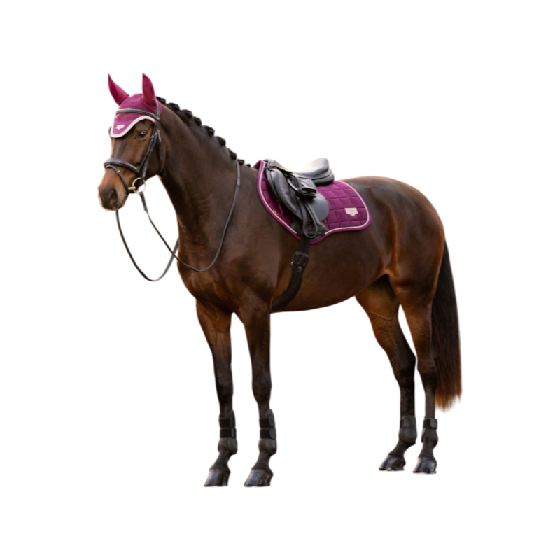 LeMieux - Tapis de selle Loire Classic Close Contact Square blackberry